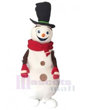 High Quality Snowman Mascot Costume Cartoon