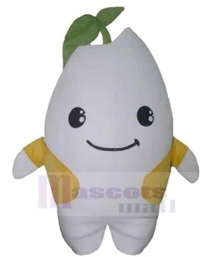 Snowman Potato Plant Mascot Costume Cartoon