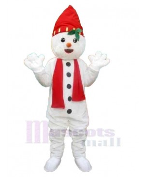 Christmas Snowman Mascot Costume Party