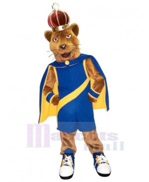 Sport King Lion Mascot Costume Animal