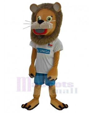 Emaciated Lion Mascot Costume Animal