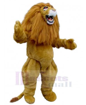 Long Hair Lion Mascot Costume Animal