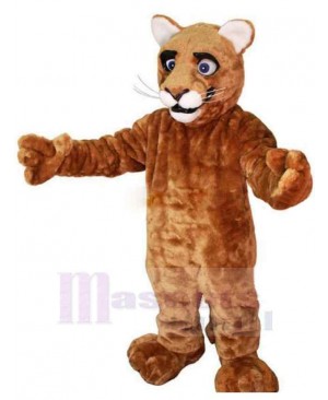 Strong Adult Leopard Mascot Costume Animal
