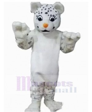 Snow Leopard Mascot Costume Animal