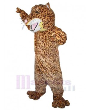 Pleasant Brown Panther Mascot Costume Animal
