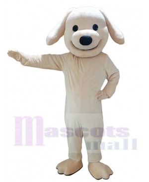 Golden Yellow Puppy Dog Mascot Costume For Adults Mascot Heads