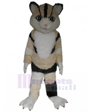 Smart Tricolor Tabby Cat Mascot Costume Animal