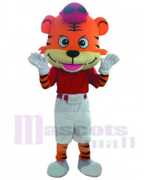 Cute Boy Tiger Mascot Costume Animal