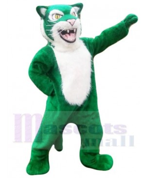 Green Tiger Mascot Costume Animal