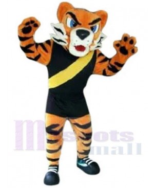College Power Tiger Mascot Costume Animal