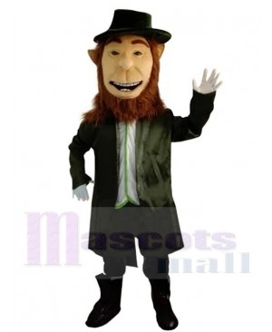 Irish Leprechaun Mascot Costume Cartoon