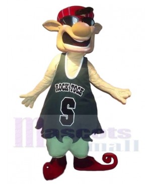 Basketball Team Sport Elf Leprechaun Mascot Costume Cartoon