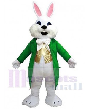Green Wendell Easter Bunny Mascot Costume Animal