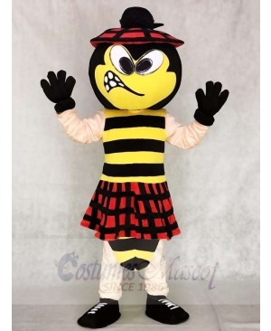 Cute KILTY Bee Mascot Costumes Insect