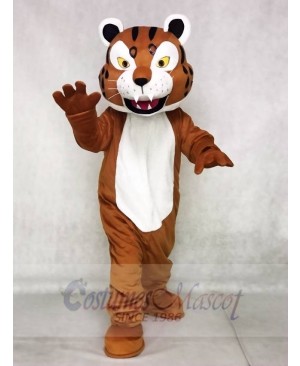 Brown Bobcat Mascot Costumes Animal