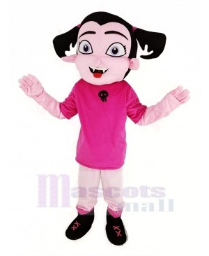 Vampire Girl Mascot Costumes Cartoon