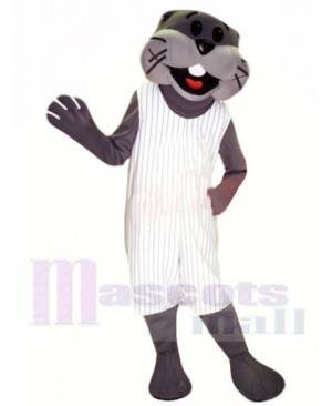 Sporty Otter Mascot Costume 