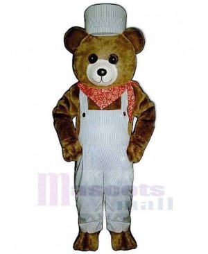 Choo Choo Bear Mascot Costume For Adults Mascot Heads