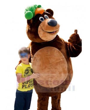 High Quality Cartoon Bear Mascot Costume Animal