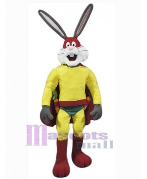 Super Red Rabbit Mascot Costume Animal