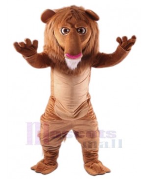 Plush Adult Lion Mascot Costume Animal