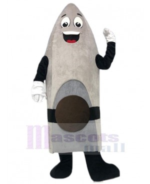 Cartoon Rocket Mascot Costume