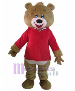 Positive Bear Mascot Costume Animal