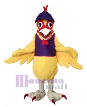 Yellow Parrot Mascot Costume Animal