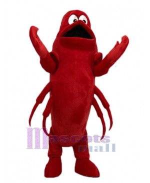 Holiday Lobster Mascot Costume Ocean