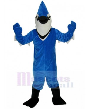 Cute Blue Jay Bird Mascot Costume Animal