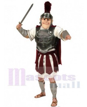 Brave Troy Trojan Warrior Mascot Costume People