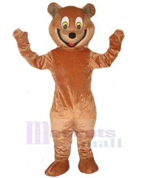 Lovable Adult Bear Mascot Costume Animal