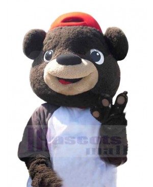 Lively Sport Bear Mascot Costume Animal