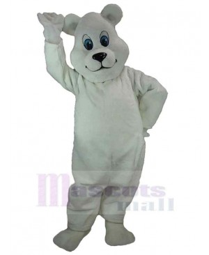 Breezy Polar Bear Mascot Costume Animal