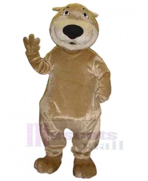 Big Nose Brown Bear Mascot Costume Animal