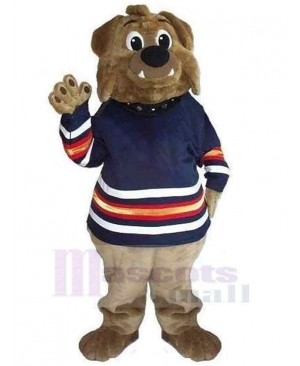 Lively Brown Bear Mascot Costume Animal