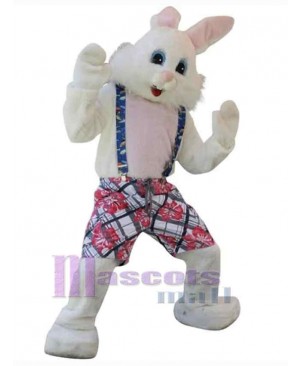 Strong Easter Bunny Mascot Costume Animal