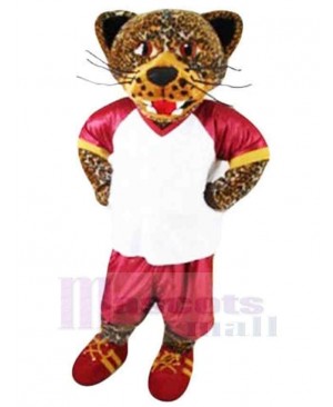 Fierce College Jaguar Mascot Costume For Adults Mascot Heads
