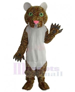 Cute Brown Cheetah Mascot Costume For Adults Mascot Heads