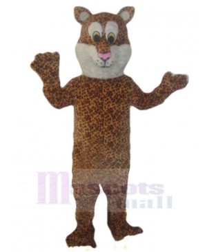 Funny Brown Cheetah Mascot Costume For Adults Mascot Heads