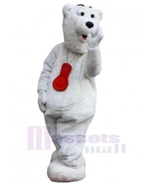 Cute Polar Bear Mascot Costume For Adults Mascot Heads