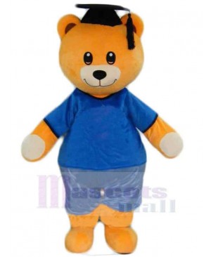 Graduation Bear Mascot Costume For Adults Mascot Heads