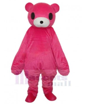 Cartoon Pink Bear Mascot Costume For Adults Mascot Heads