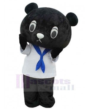 Adorable Black Bear Mascot Costume Animal