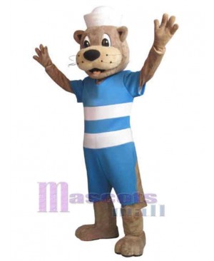 Sports Otter Mascot Costume Animal