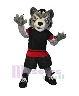 Cool Wolf Mascot Costume Animal
