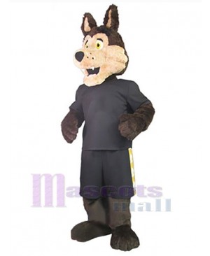 Brown Coyote Mascot Costume Animal