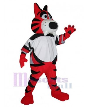 Cute Tiger Mascot Costume Animal