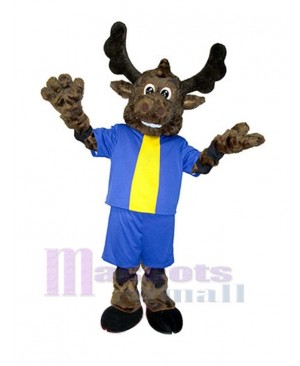 Gentleman Moose Mascot Costume Animal