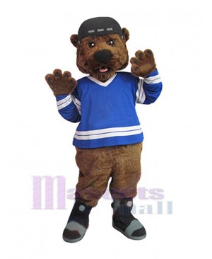 Sporty Bear Mascot Costume Animal
